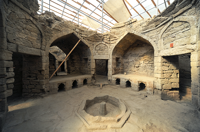 Underground bath