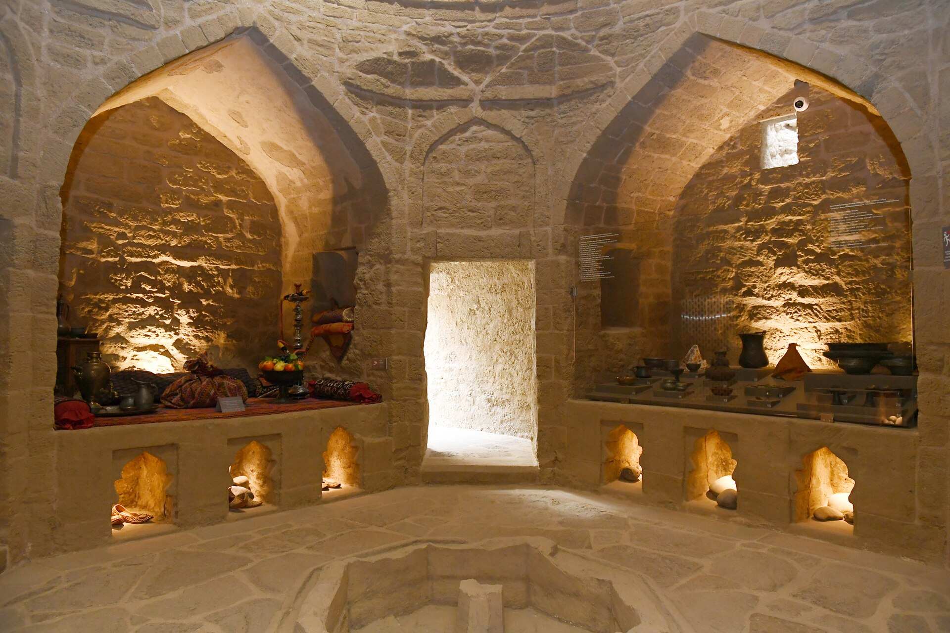 Underground bath