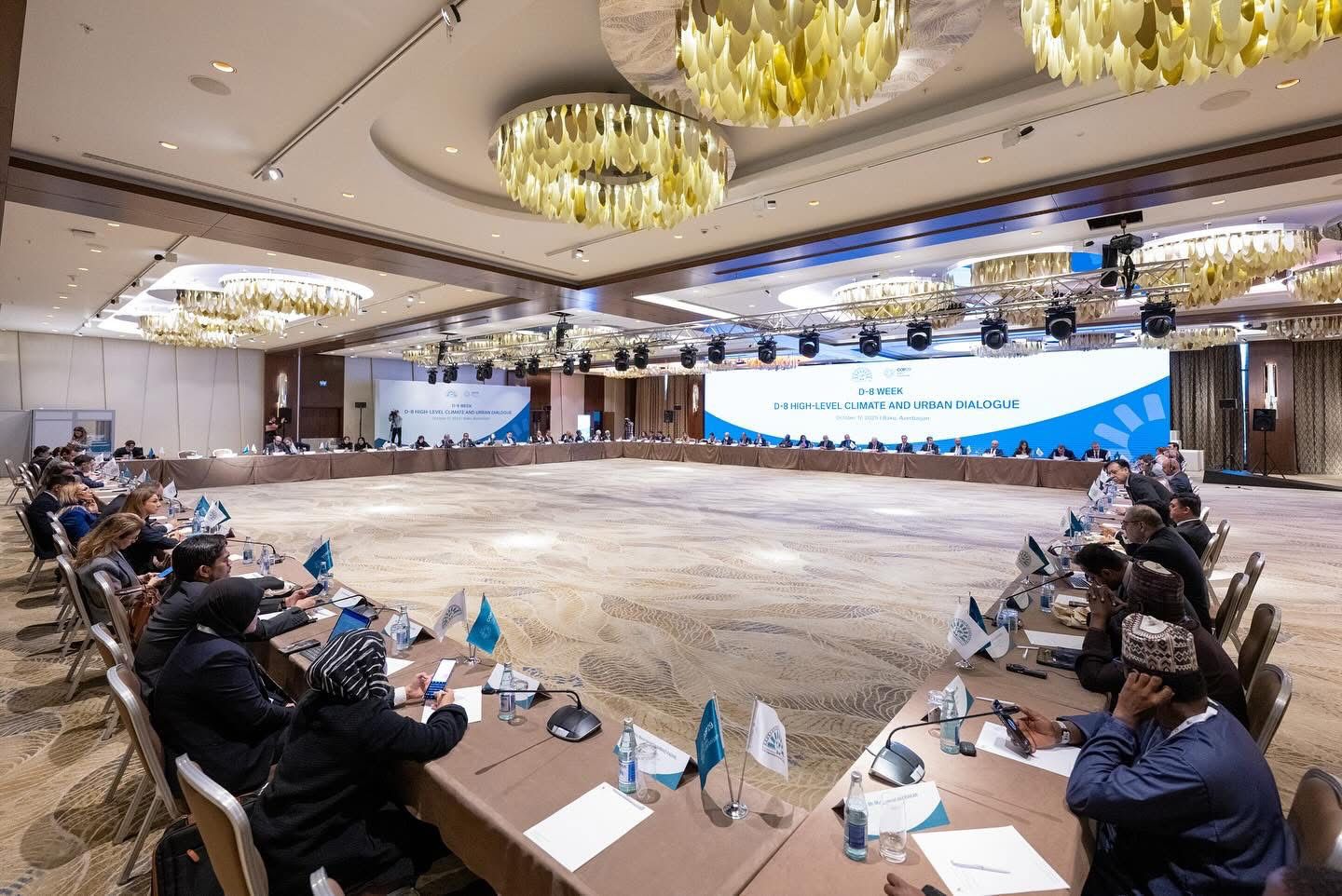 The “Icherisheher” State Historical-Architectural Reserve Administration was represented at the “D-8 High-Level Climate and Urbanization Dialogue” held in Baku.