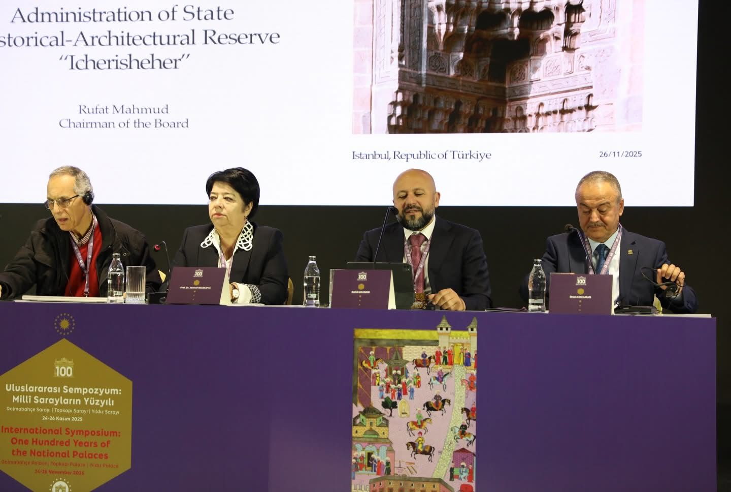 Participation of Icherisheher Leadership in the International Symposium in Istanbul