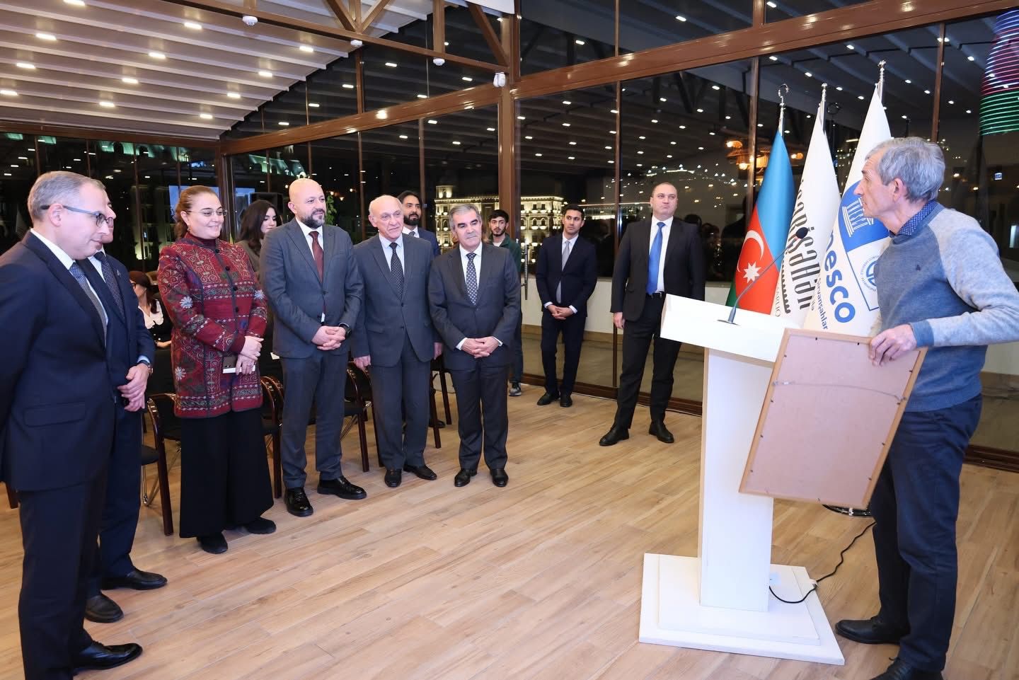 UNESCO Heritage Document of Icherisheher Donated to the Reserve