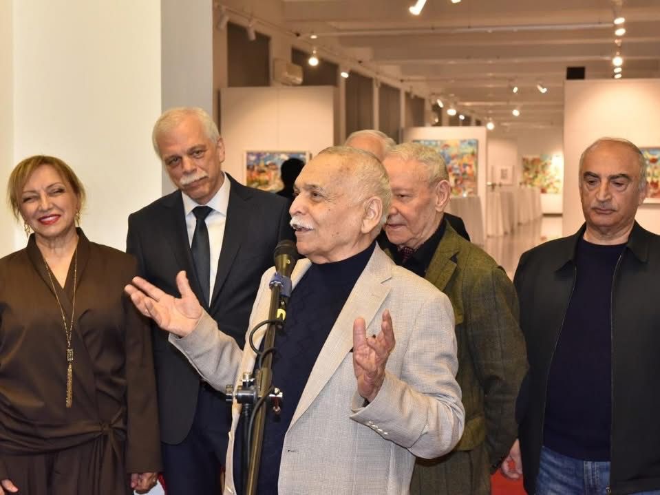 Rəsm sərgisinin açılışı