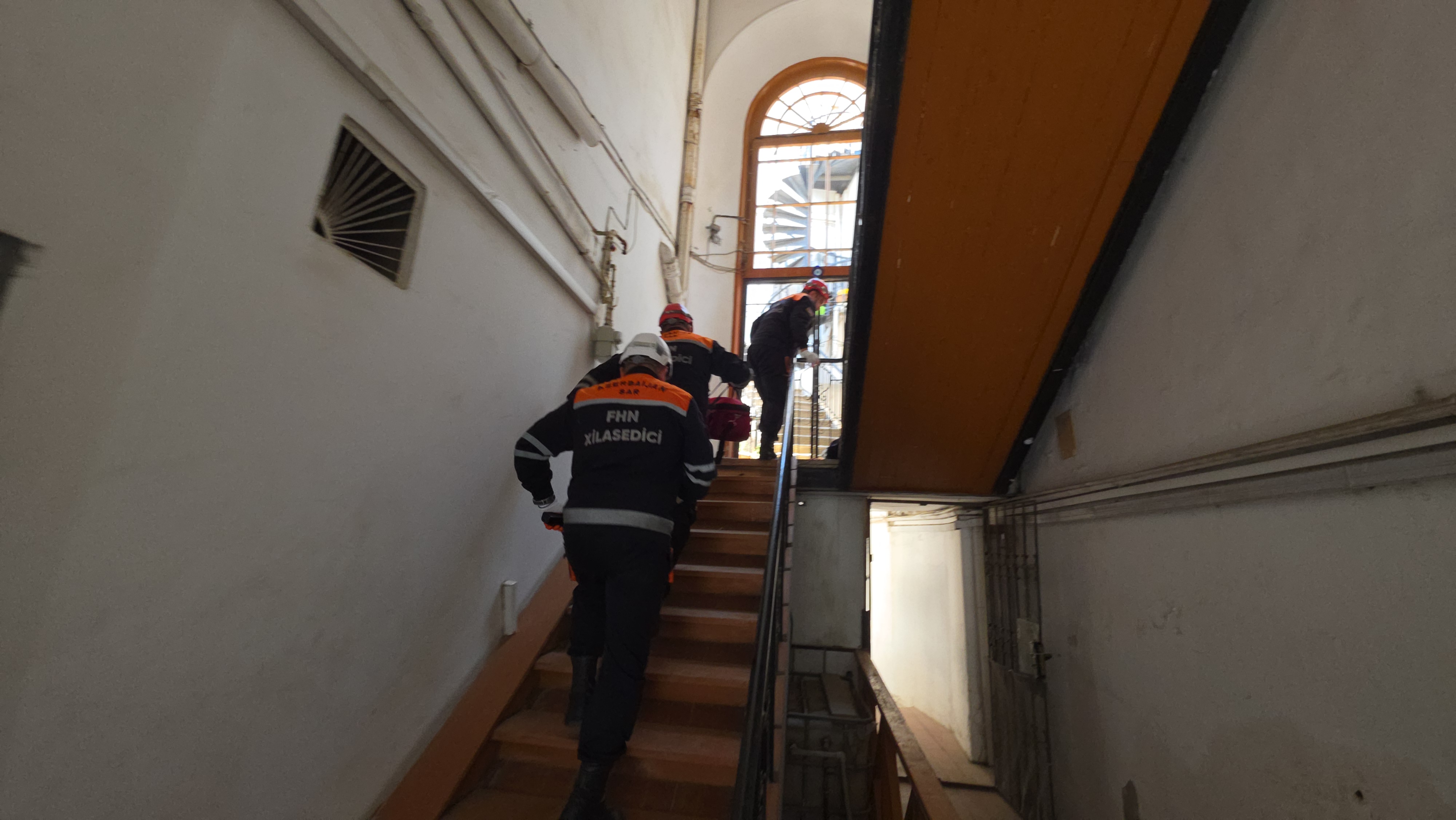 The Ministry of Emergency Situations, jointly with the Icherisheher State Historical and Architectural Reserve Administration, conducted a training exercise.