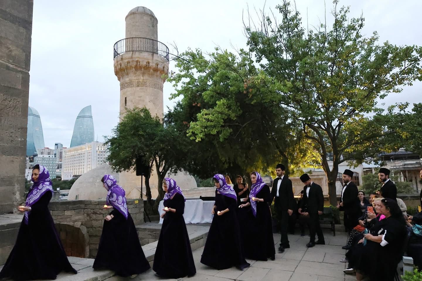 The 140th Anniversary of Uzeyir Hajibeyli and National Music Day Turned into a Music Celebration in Icherisheher