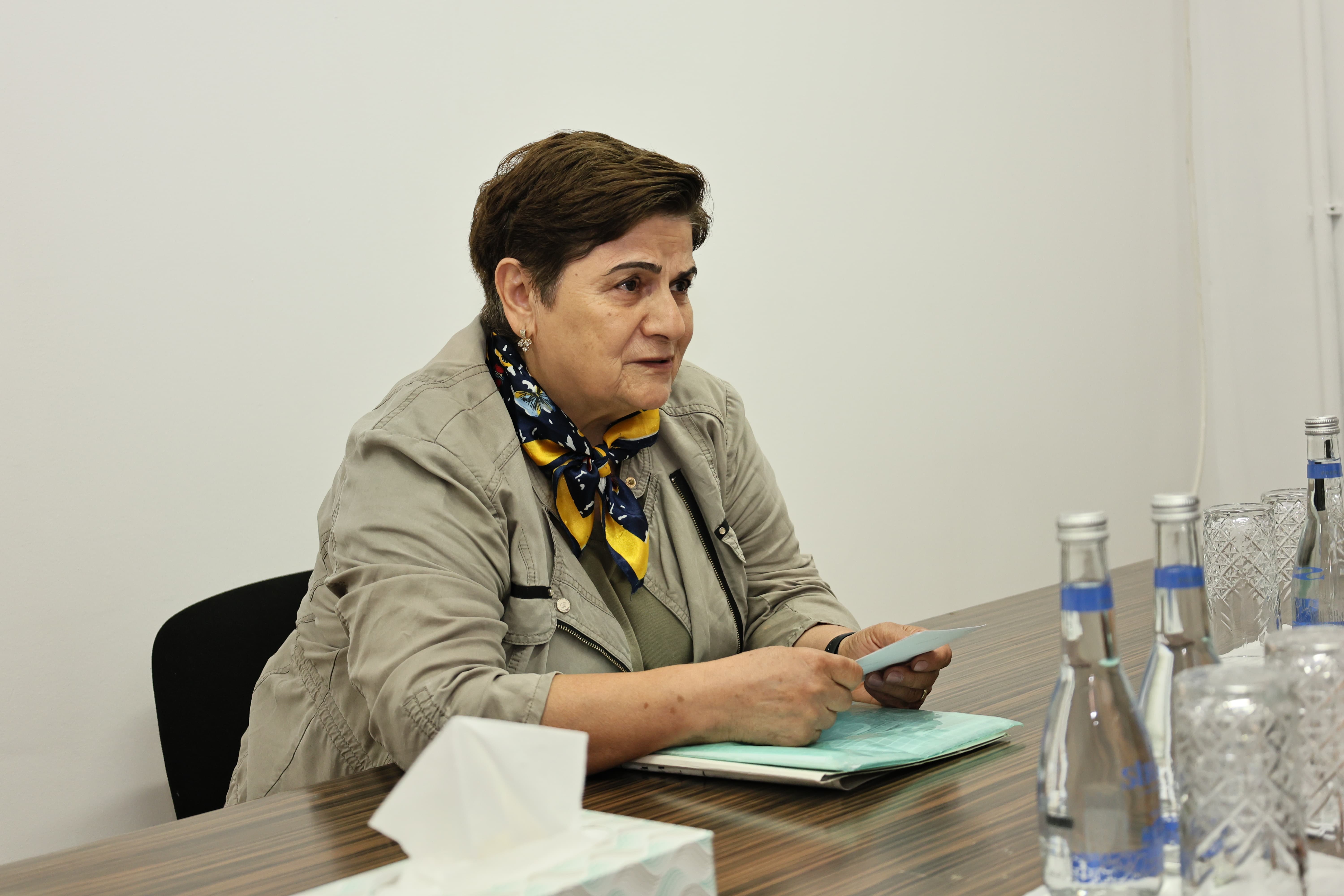 İçərişəhərdə sakinlərlə görüş keçirilib